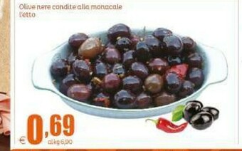Elite Olive Nere Condite Alla Monacale offerta