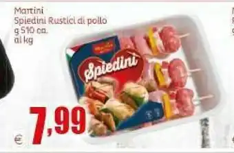 Elite Martini Spiedini Rustici Di Pollo 510 G offerta