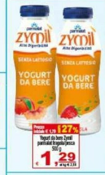 CTS Supermercati Yogurt da bere offerta