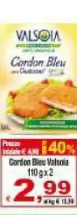 CTS Supermercati Valsoia Cordon bleu offerta