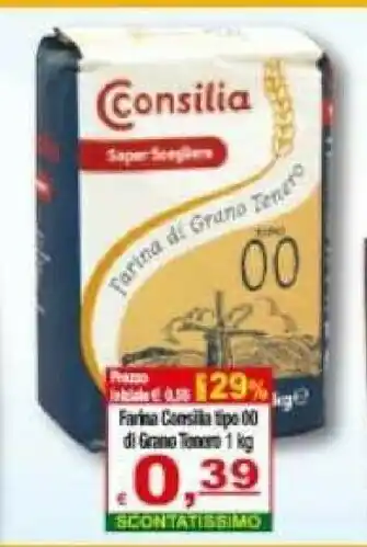 CTS Supermercati Consilia Farina 00 offerta