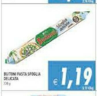 Gros Buitoni Pasta sfoglia offerta