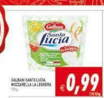 Gros Galbani Mozzarella offerta