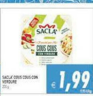 Gros Saclà Cous cous offerta
