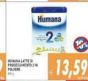 Gros Humana Latte per neonati offerta