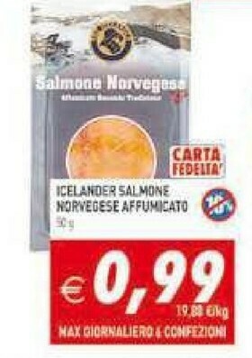 Gros Ichnusa Salmone affumicato offerta