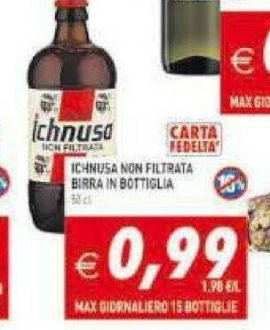 Gros Ichnusa Birra offerta