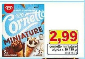 Gros Algida Cornetto offerta