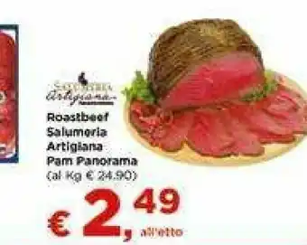 Metà Pam Panorama - Roastbeef offerta