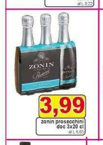 Gros Zonin Prosecco offerta
