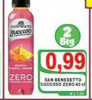 Gros San Benedetto Bevande analcoliche offerta