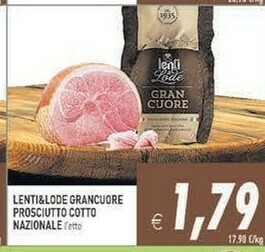 Gros Cuore Prosciutto cotto offerta