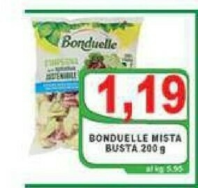 Gros Bonduelle Insalata offerta