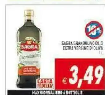 Pim Supermercati Sagra Olio extravergine di oliva offerta