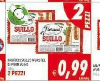 Pim Supermercati Fiorucci Wurstel offerta