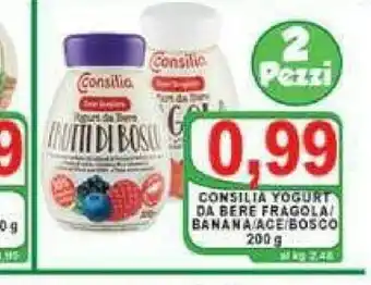Top Supermercati Consilia Yogurt da bere offerta