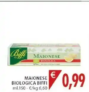 Mercatò Biffi Maionese Biologica offerta
