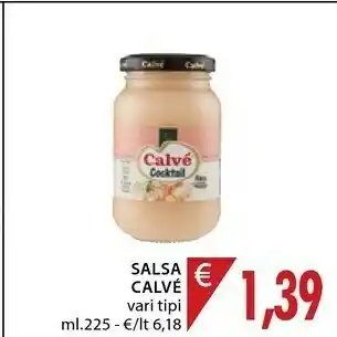 Mercatò Calvè Salsa Cocktail offerta