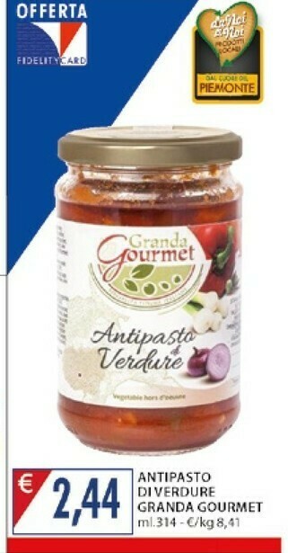 Granda gourmet Antipasto Di Verdure
