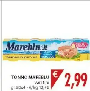Mercatò Mareblu Tonno Al Naturale offerta