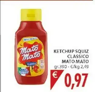 Mato mato Ketchup Squiz Classico