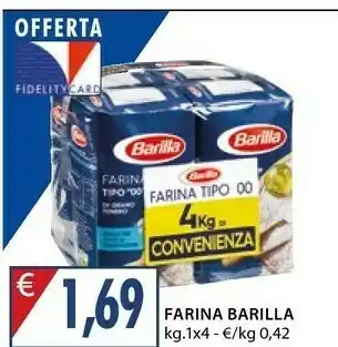 Mercatò Barilla Farina offerta