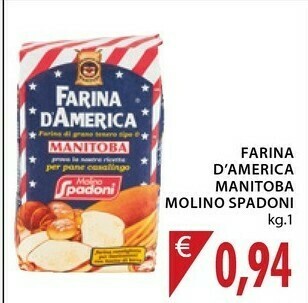 Molino spadoni Farina D'america Manitoba