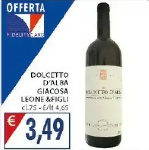 Giacosa leone & figli Dolcetto D'Alba