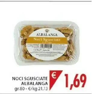 Mercatò Albalanga Noci Sgusciate 80 G offerta
