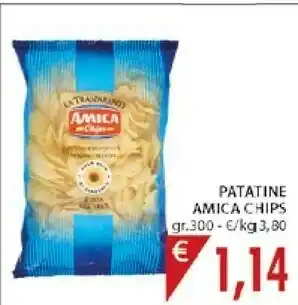 Mercatò Amica chips Patatine fritte offerta