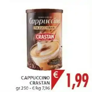 Crastan Preparato Solubile Per Cappuccino Da Zuccherare 250 G(ml)