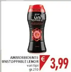 Mercatò Lenor Unstoppables Dreams Granuli 210 G offerta