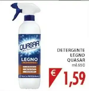 Mercatò Quasar Detergente Legno offerta