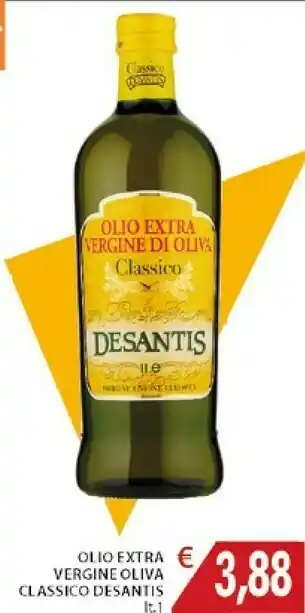 Mercatò Desantis Olio Extra Vergine Di Oliva Sigillo D'Oro 1000 G(ml) offerta