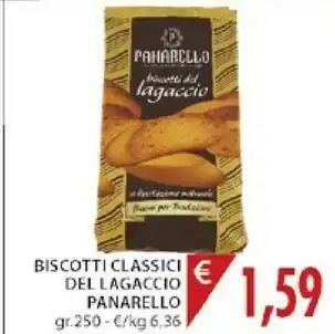 Mercatò Panarello Biscotti Del Lagaccio 250 G(ml) offerta