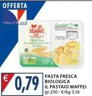 Mercatò Maffei Orecchiette Pasta Fresca Di Semola Di Grano Duro Biologica 250 G(ml) offerta