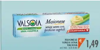 Valsoia Maionese Senza Uova