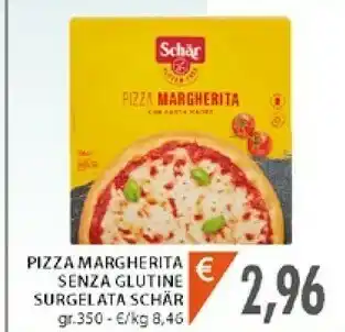 Mercatò Schar Pizza Margherita Più Ricca & Gustosa Bontà D'Italia 350 G(ml) offerta