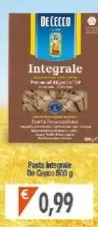 Mercatò De Cecco Integrale Spaghetti N. 12 500 G(ml) offerta