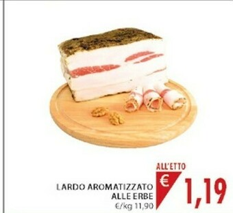 Mercatò Lardo Aromatizzato Alle Erbe offerta