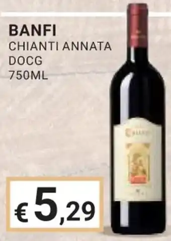 Eté BANFI CHIANTI ANNATA DOCG 750ML offerta