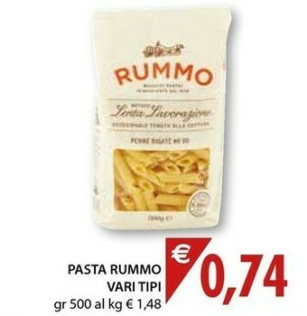 Mercatò Rummo Pasta offerta