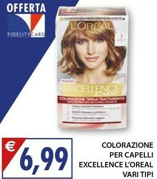 Mercatò L'Oreal Colorazione Per Capelli Excellence offerta