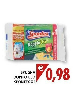 Mercatò Spontex Spugna Doppio Uso offerta