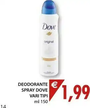 Mercatò Dove Deodorante offerta