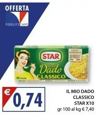 Mercatò Star Il Mio Dado Classico offerta