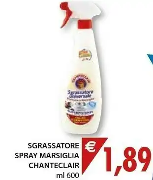 Mercatò Chanteclair Sgrassatore Spray Marsiglia offerta