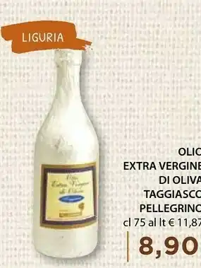 Mercatò Pellegrino Olio Extra Vergine Di Oliva Taggiasco offerta