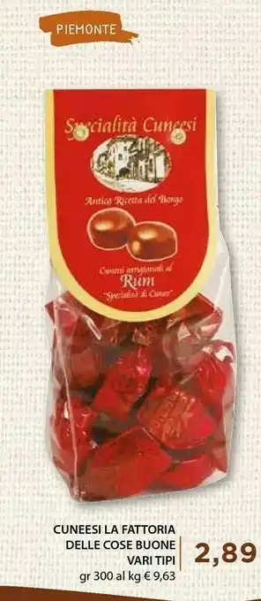 Mercatò La Fattoria La Fattori Delle Cose Buon Cuneesi offerta