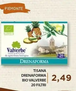 Mercatò Valverbe - Tisana Mirtillo Puro Bio offerta
